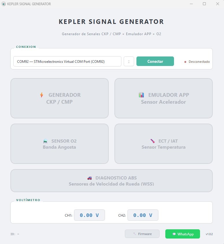 App Kepler Signal Generator